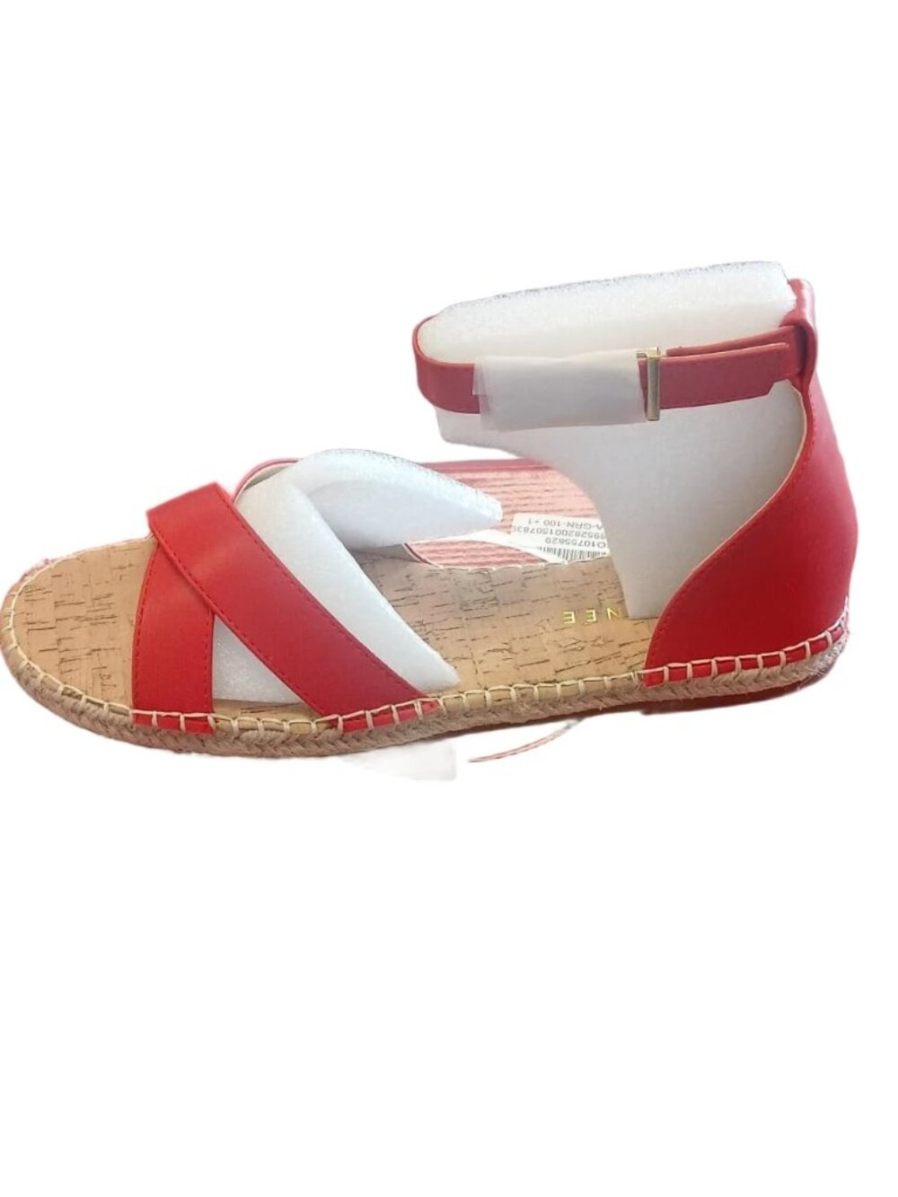 Journee Lyddia REd Sandals Size: 10 -O